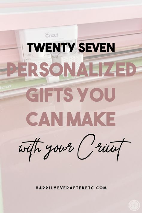 A few fun projects you can make with your Cricut for the holidays! Heartfelt presents for everyone. #cricutcreated #cricutmade #ad Personalized Gifts Cricut, Personalized Cricut Gifts, Cricut Presents, Matching Christmas Jammies, Engraved Christmas Ornaments, Hand Lettered Christmas, New Baby Names, Personalized Scarves, Reading Diy