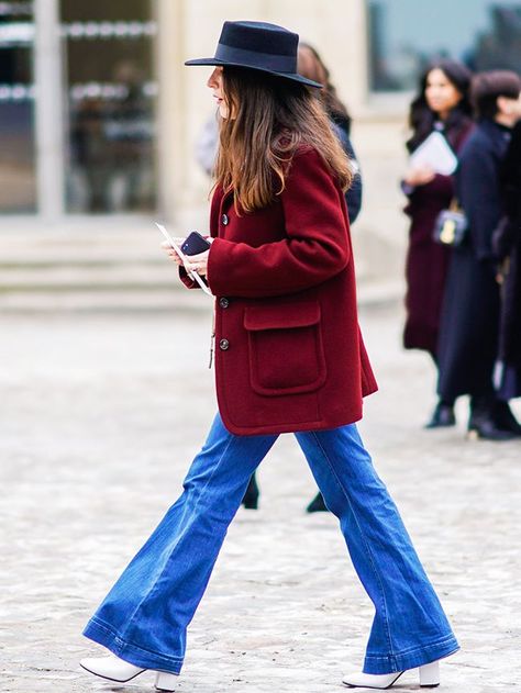 The best street style looks from Paris Fashion Week this March 2018—including Jeanne Damas, Aimee Song and many more cool girls. Fashion Week Street Style Outfits, Denim Street Style, Jeans Trend, Aimee Song, Beach Weather, Street Style Fall Outfits, Saying Hello, Jeanne Damas, Fall Layers