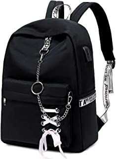 Mochila Kpop, Inside Backpack, Mochila Grunge, Tas Mini, School Bag Essentials, Aesthetic Backpack, Hand Bags For Women, Girl Backpacks School, Travel Daypack