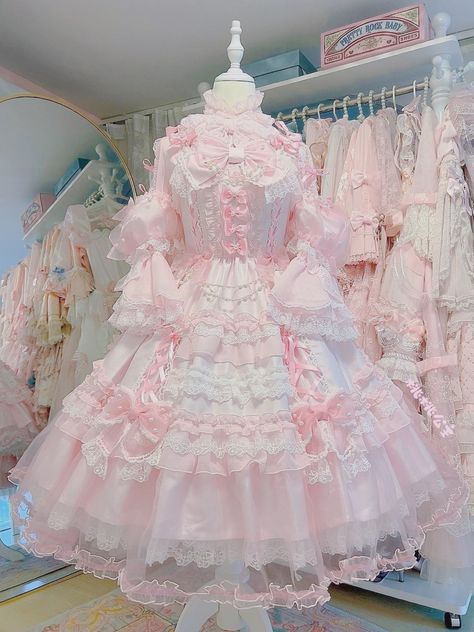 Pink Kawaii Dress, Kawaii Outfit Ideas, Gift For Yourself, Fantasy Dresses, Kawaii Dress, Kawaii Fashion Outfits, Sweet Lolita, Pink Outfits, Really Cute Outfits