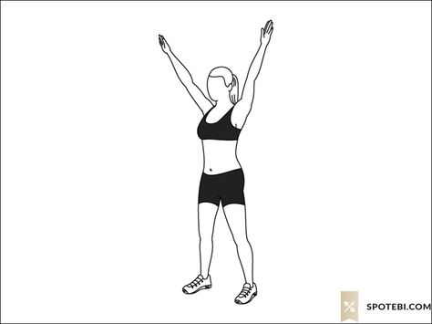 Big arm circles exercise guide with instructions, demonstration, calories burned and muscles worked. Learn proper form, discover all health benefits and choose a workout. https://www.spotebi.com/exercise-guide/big-arm-circles/ Arm Circles Exercise, Wing Workout, Workouts Without Weights, Exercise Gif, Police Prayer, Basic Exercise, Wings Workout, Lose Arm Fat Fast, Exercise Images