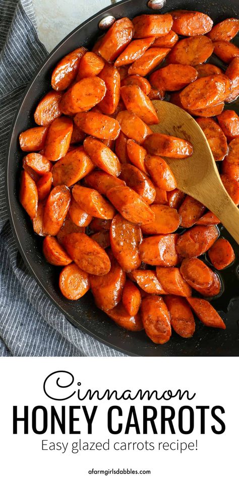 Easter Side Dish, Carrot Recipes Side Dishes, Quick Easy Side Dishes, Easter Side Dishes Recipes, Carrots Side Dish, Honey Carrots, Glazed Carrots Recipe, Candied Carrots, Honey Glazed Carrots