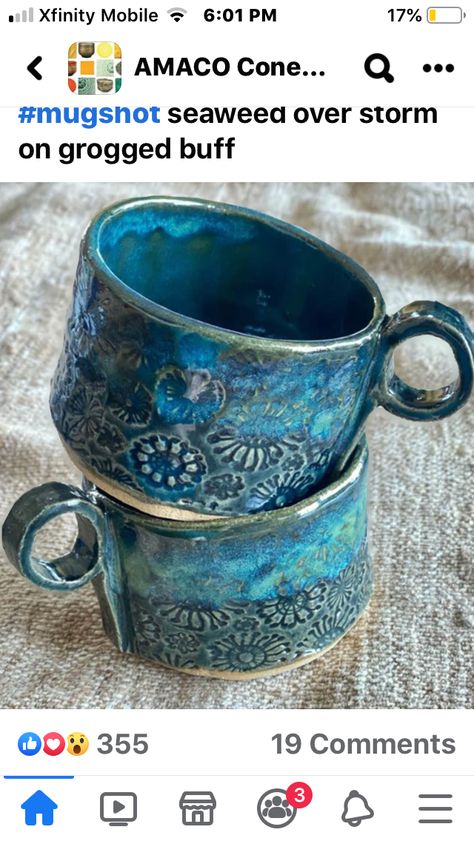 Seaweed Glaze, Glazing Inspiration, Mayco Glaze, Glazing Pottery, Fish Plates, Native Pottery, Glaze Combinations, Glaze Combos, Pottery Glaze