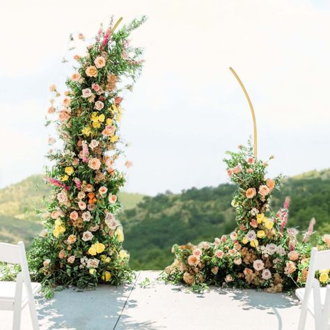 Wooden wedding arches