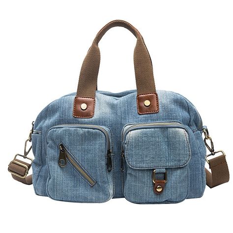 Female Jeans, Casual Crossbody Bag, Casual Tote Bag, Pocket Handbag, Denim Handbags, Hobo Crossbody Bag, Crossbody Bags For Travel, Denim Tote Bags, Handbags Casual