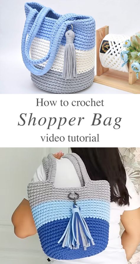 Crochet Shopper Bag: A Comprehensive Guide - CrochetBeja Crochet Easy Purse, Crochet Bags Purses Handbags, Tote Bag Crochet Pattern Free, Crochet Bag Free Pattern, Beach Bag Tutorials, Crochet Beanie Pattern Free, Crocheted Bags, Crochet Pillow Cover, Crochet Bag Tutorials