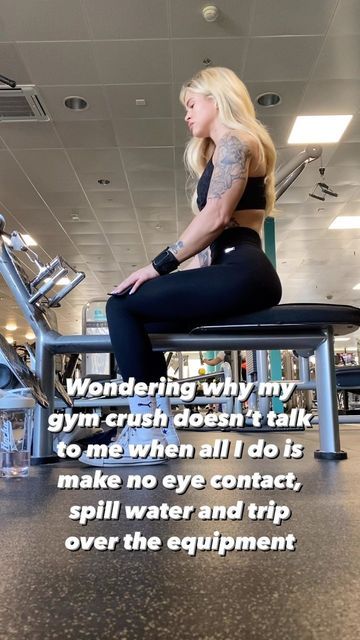 Giuliana Valentina Storace on Instagram: "…leave me alone tho😂 - - - - - #fitnesshumor #fitfam #igfitness #funnymemes #gymgirl #gymtime #fitnessreels #fitspo #workout #workoutmotivation #gains #gymreels #aesthetic #strength #gymhumor #workouthumor #gymcrush #gymcouple #gymrat #gymaddict #crush #crushmemes #gymthings #gymgirls" Gym Memes Girl, Gym Crush Memes, Gym Jokes, Gym Meme, Gym Humour, Gym Couple, Gym Crush, Funny And Relatable, Birthday Post