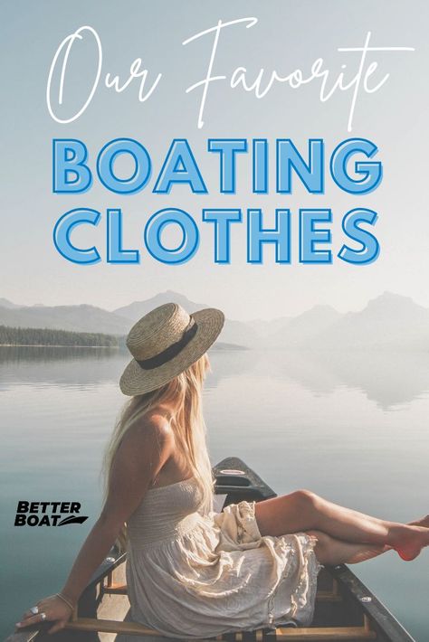 Are you ready to spend a day out sailing and looking for the perfect summer or fall sailing outfit? These are our favorite beach vacation outfits to wear on our boats. Check out these nautical fashion outfits for men or women and find your boating outfit today! #boating #sailinggear #sailboat #sailingclothes Sailing Day Outfit, Yacht Clothes Women, Pontoon Boat Outfit Women, What To Wear On A Boat Ride, Sailing Outfit Women Summer, Lake Boat Day Outfit, What To Wear On A Boat Ride Outfit Ideas, Boat Wear For Women, Fall Sailing Outfit