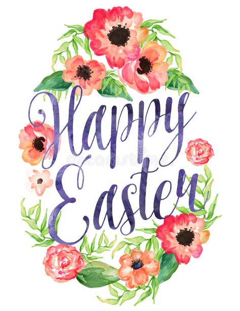 Happy Easter. Watercolor easter egg with flowers , #AFF, #Watercolor, #Easter, #Happy, #flowers, #egg #ad Happy Easter Messages, Happy Easter Quotes, Easter Watercolor, Easter Greetings Messages, Easter Messages, Easter Illustration, Easter Quotes, Easter Wallpaper, Easter Prints