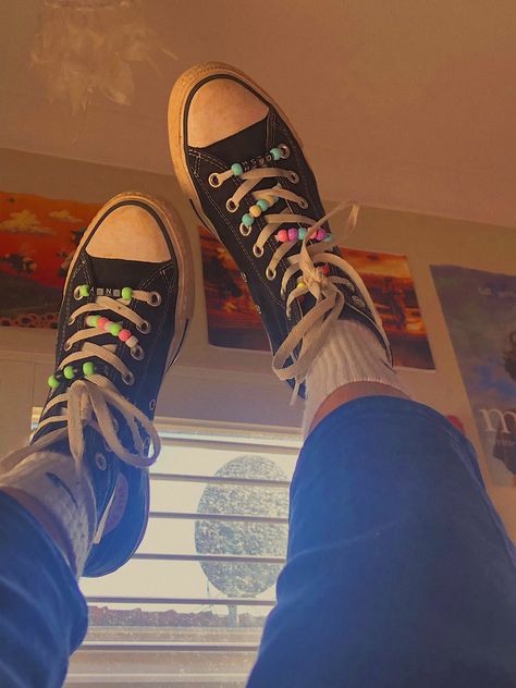 Kandi Shoes, Alternative Fashion Punk, Alt Shoes, Bonnie Bennet, Kandi Kid, Diy Sneakers, Shoe Inspo, Emo Scene, Swag Shoes