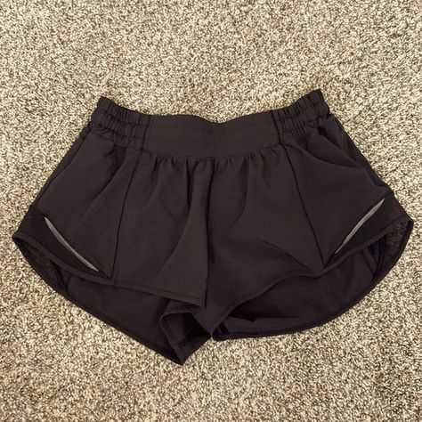 Lululemon Hotty Hot shorts, black, size 6, 2.5 inch length Lululemon Hotty Hot Shorts Black Outfits, Lululemon Hotty Hot Shorts Outfit, Lululemon Black Shorts, Black Lululemon Shorts Outfit, Hotty Hot Shorts Outfit, Lulumelon Shorts, Black Lulu Shorts Outfit, Lulu Shorts Outfit, Lulu Lemon Hotty Hot Shorts