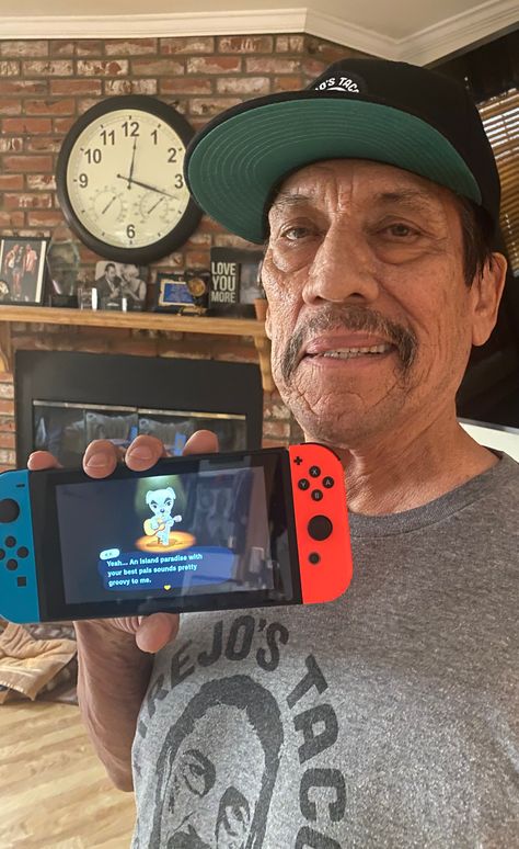 Danny Trejo National Video Game Day, Danny Trejo, Cyberpunk Rpg, Billboard Magazine, Graphic Design Software, Baby Dogs, Poses For Pictures, Love You More, Future Husband