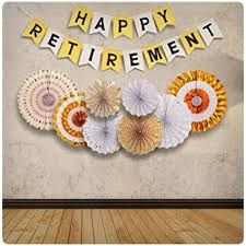 27 Retirement Party Ideas to Send Your Coworker Off In Style - Dodo Burd Party Centerpiece Ideas, Office Retirement Party, Retirement Party Centerpieces, Happy Retirement Decorations, Happy Retirement Banner, Mylar Letter Balloons, Retirement Banner, Retirement Party Ideas, Teacher Retirement Parties