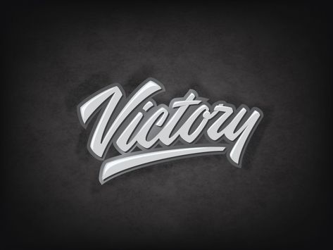 Victory Logo, Typography Tshirt Design, Poster Text, Typography Graphic Design, Graphic Design Images, Hand Lettering Inspiration, Tshirt Design Inspiration, Hand Drawn Lettering, Line Art Design