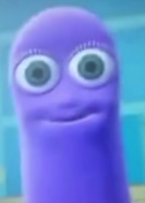 PURPLE THING Purple Disney Characters, Number Jacks, Thank You Goodbye, Purple Minion, Purple Minions, Abba Mania, Vines Funny Videos, Reaction Face, Purple Baby