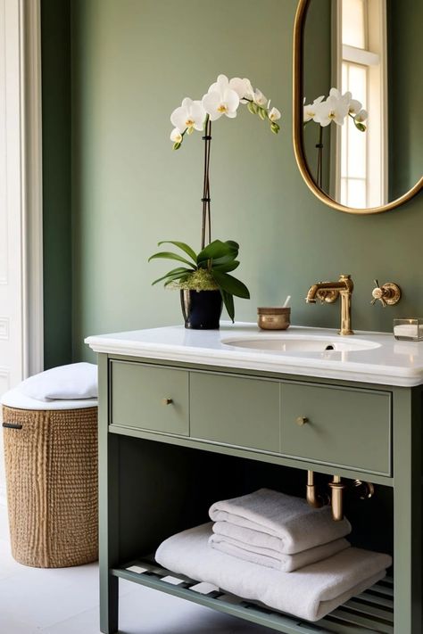 Farrow and Ball Treron - How to Use this Beautiful Dark Green in Your Home - Melanie Jade Design