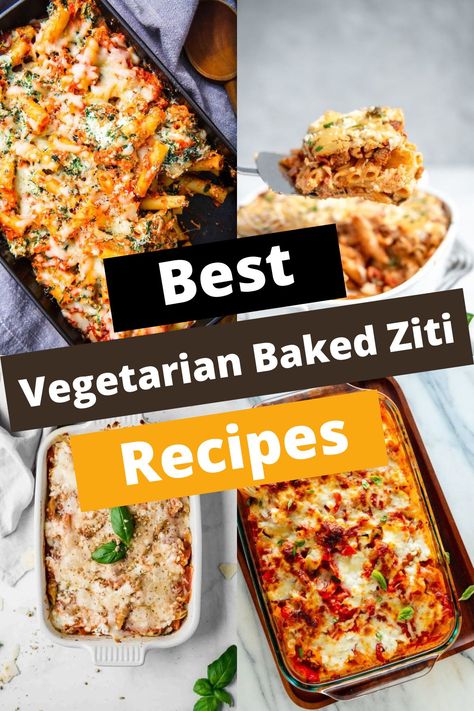 TOP 8 VEGETARIAN BAKED ZITI RECIPES FOR COMFORT FOOD Vegetarian Baked Ziti, Best Baked Ziti Recipe, Best Baklava Recipe, Saltimbocca Recipe, Roasted Veggies In Oven, Boiled Egg Recipes, Hard Boiled Egg Recipes, Ziti Recipes, Food Game