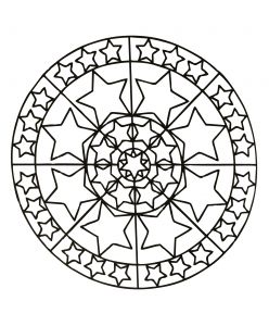 Mandalas to download for free 13 Christmas Fractions, Space Mandala, Coloring Pages For Teenagers, Mickey Mouse Coloring Pages, Star Coloring Pages, Coloring Designs, Disney Princess Coloring Pages, Color Sheets, Farm Animal Coloring Pages