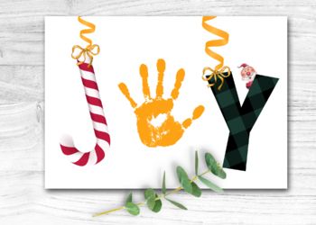 FOREVER JUNE DIGITAL DESIGNLOOKING FOR A FUN CHRISTMAS HANDPRINT CRAFT FOR KIDS?A very special Handprint Christmas Craft for students, this JOY craft for kids is super simple to create and will have your students or children excited to use their own hand prints to create a special Christmas Keepsake... Handprint Printable, Joy Craft, Holiday Party Activities, Christmas Handprint Crafts, Christmas Handprint, Diy Card Making, Holiday Party Kids, Handprint Christmas, Holiday Activities For Kids