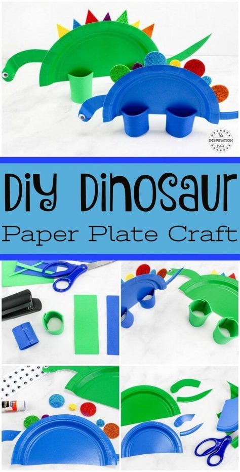 dinosaur paper plate craft #Dinosaur #Dinosaurpaperplatecraft #paperplate #craftsforkids #crafts #preschool #dinosaurcraft #craftsforkids #preschoolcrafts #paperplate #paperplatecrafts #diycrafts #dinosauractivities #kidsactivities Plate Crafts For Kids, Rainbow Dinosaur, Paper Plate Craft, Paper Plate Crafts For Kids, Dinosaur Crafts, Kindergarten Crafts, Paper Plate Crafts, Crafts For Boys, Plate Crafts