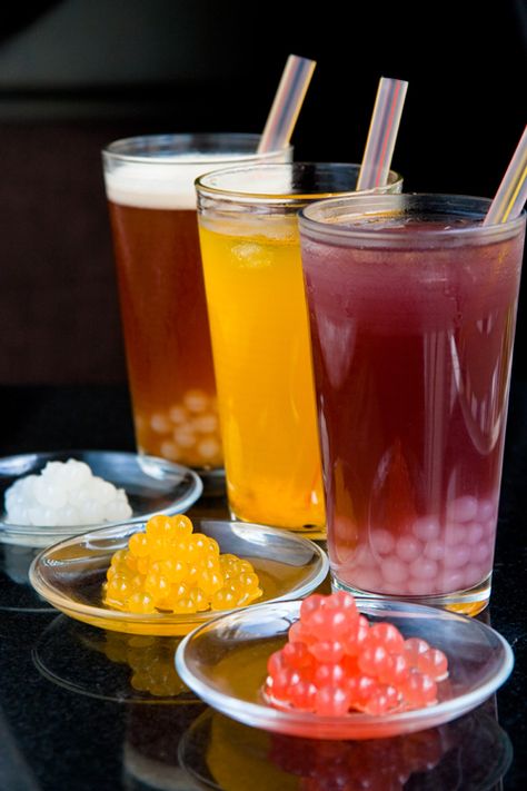 #popping_boba for fruit juice drinks Boba Background, Fruit Pearls, Boba Tea Recipe, Popping Boba, Bubble Drink, Bubble Tea Recipe, Bubble Tea Boba, Coffee With Alcohol, Chocolate Chip Cookies Ingredients