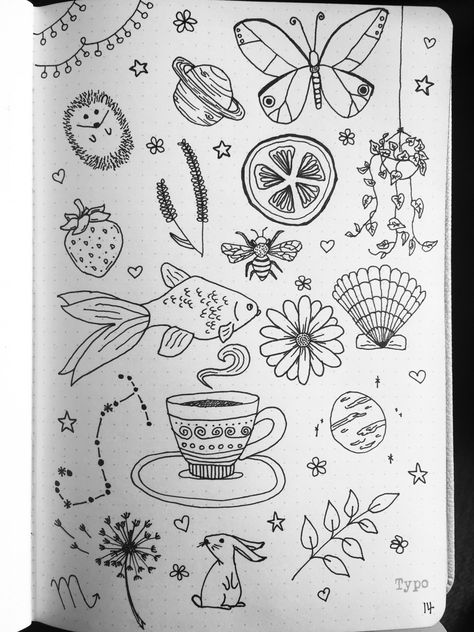 Doodle Journal Pages, Spring Doodles Simple, Page Fillers Doodle, April Doodles, Doodle Bops, Card Doodles, Spring Doodles, Journaling Doodles, Doodle Page