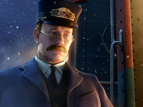 Polar Express Conductor, Polar Express Movie, Daryl Sabara, Great Christmas Movies, Polar Express Train, The Polar Express, Best Christmas Movies, Film D'animation, Polar Express