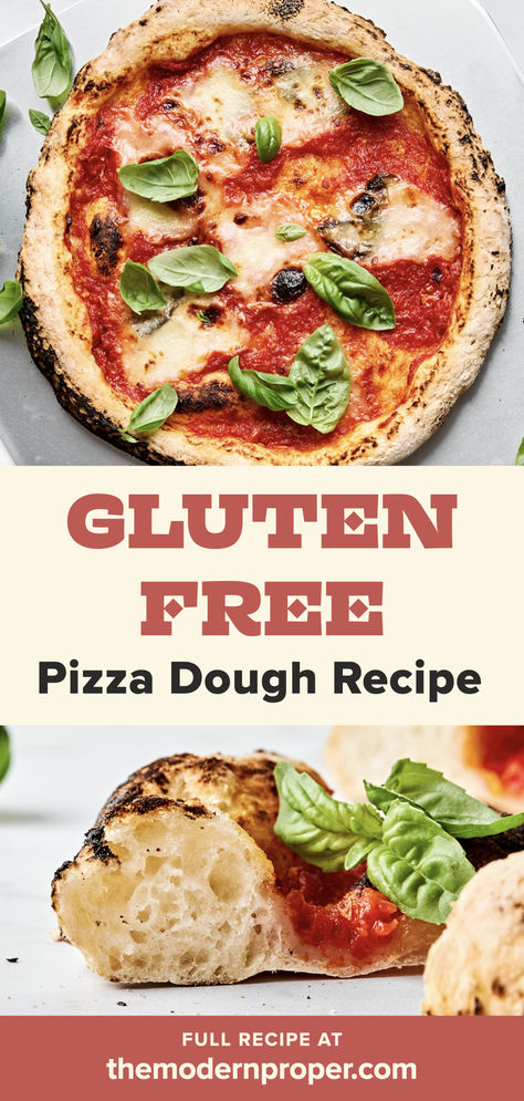 Finally! A gluten free pizza dough recipe that we’re truly proud of. Pizza for all! Gluten Free Pizza Dough Recipe, Pizza Dough Recipes, Gluten Free Pizza Recipes, Gluten Free Pizza Dough, Dairy Free Pizza, Gluten Free Dough, Gluten Free Pizza Crust, Best Pizza Dough, Pizza Sauce Recipe