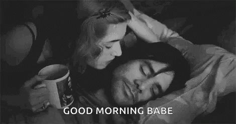 Good Morning Babe Nuzzle GIF - GoodMorningBabe Nuzzle Coffee - Discover & Share GIFs Morning Couple, Animated Gif, Good Morning, Gif, Coffee