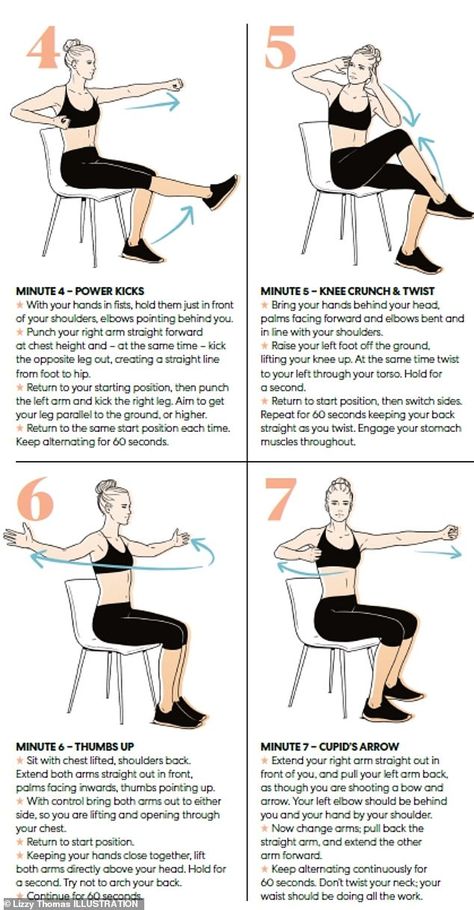 Meet the woman who will reshape your body and it's only going to take up 7 minutes of your time Chair Pose Yoga, Seated Exercises, 7 Minute Workout, Short Workouts, Calorie Burning Workouts, Chair Exercises, Chair Yoga, Easy Work, At Home Workout Plan