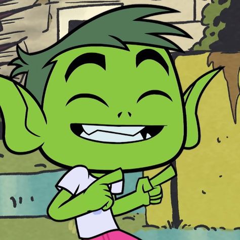 Beast Boy Fanart, Beast Boy Pfp, Beastboy Fanart, Teen Titans Go Beast Boy, Teen Titans Go Characters, Adventure Time Crafts, Pfp Banner, Batman Vs Joker, Teen Titan