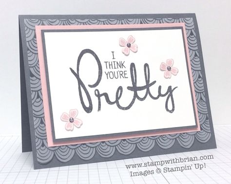 Big on You, Something to Say, Sheer Perfection Designer Vellum, Stampin' Up!, Brian King Big Fonts, Blush Bride, Thanks Card, Quick Cards, Paper Pumpkin, Do Love, Cool Cards, Journal Cards, Greeting Cards Handmade