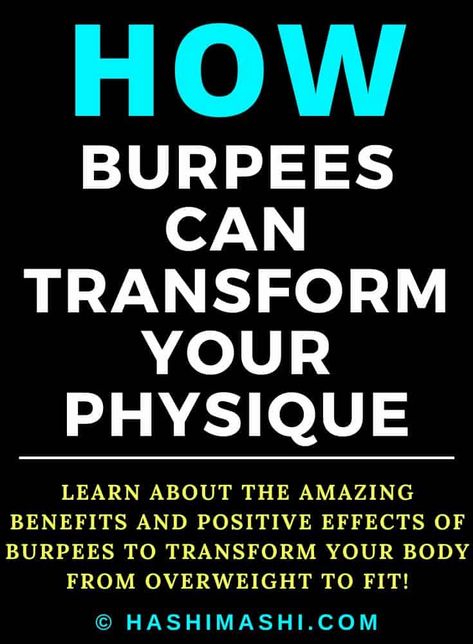 Burpees Body Transformation - Learn about the amazing benefits and positive effects of burpees to transform your body from out of shape to fit.

burpees body transformation | how burpees change your body | body transformation burpees muscles worked | body transformation 100 burpees a day Benefits Of Burpees Exercise, Benefits Of Burpees, 100 Burpees A Day Results, Burpees For Beginners, Burpee Benefits, Burpees Quotes, Burpees Benefits, 100 Burpee Challenge, Burpees Exercise