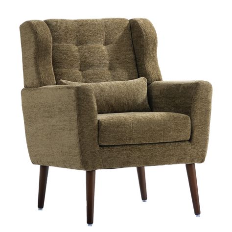 Living Room Chairs Comfy, Comfy Reading Chair, Comfy Reading, Fabric Accent Chair, Single Sofa Chair, Upholstered Accent Chairs, Lounge Armchair, Reading Chair, Modern Accent Chair