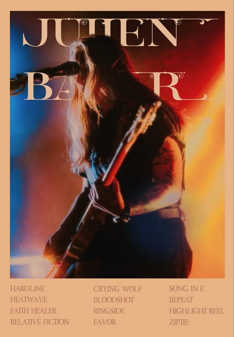 Julien Baker Poster, Boygenius Poster, Pretty Posters, Julian Baker, Future Aesthetic, Boy Genius, Julien Baker, Room Prints, Dorm Posters