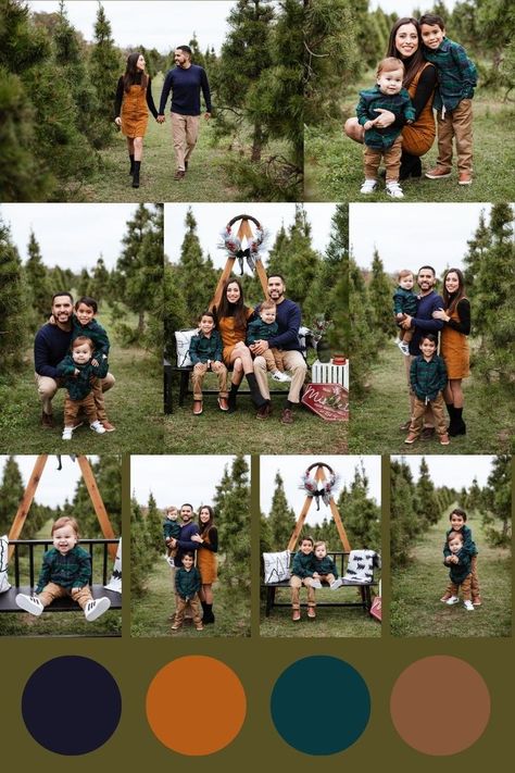 Christmas Pictures With Baby, Family Christmas Picture Outfits, Christmas Pictures Outdoor, Family Christmas Pictures With Baby, Family Christmas Pictures Outdoor, Christmas Picture Outfits, Christmas Tree Photoshoot, Christmas Tree Farm Pictures, Tree Farm Pictures