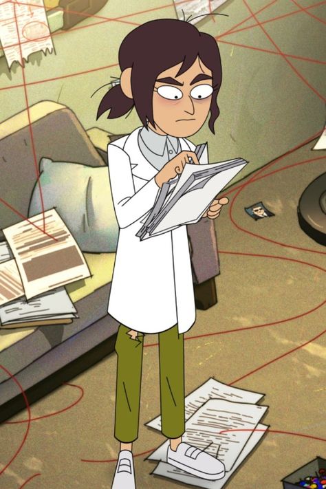 INSIDE JOB, Reagan Ridley (voice: Lizzy Caplan), (Season 1, ep. 101, aired Oct. 22, 2021). photo: ©Netflix / Courtesy Everett Collection. Inside Job Characters, The Great Serie, Inside Job Aesthetic, Reagan Inside Job Icon, Inside Job Regan, Reagan Ridley Icon, Inside Job Wallpaper, Regan Ridley, Reagan Ridley