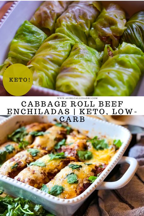 Enchiladas Keto, Cabbage Roll, Low Carb Low Fat Recipes, Breakfast Low Carb, Boiled Egg Diet Plan, Low Carb Recipe, Diet Recipes Easy, Best Low Carb Recipes, Beef Enchiladas