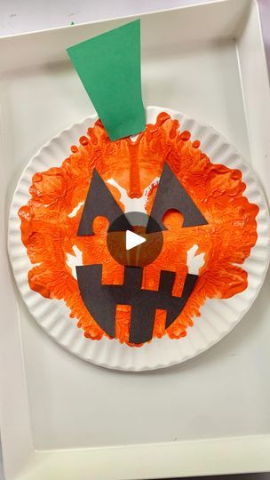 12K views · 240 reactions | Did you know you can make a pumpkin come to life with a fun paint splat technique? 🎃🎨 This paint splat paper plate pumpkin craft lets kids to get creative creativity as they squish paint between plates to create unique pumpkin designs. Perfect for some messy, fall fun! TIP: Turn it into a color mixing idea by using red and yellow paint! #PumpkinCraft #PaintSplatArt #FallFun #CreativeKids | Mandisa | Happy Toddler Playtime | Crystal Waters · Gypsy Woman (She's Homeless) (La Da Dee La Da Da) (Basement Boy Strip To The Bone Mix) Pumpkin Craft For Toddlers, Paper Plate Pumpkin Craft, Paper Plate Pumpkin, October Lessons, Pumpkin Craft, Paint Splats, Pumpkin Designs, Yellow Paint, Autumn Crafts