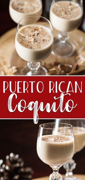 Not the biggest fan of eggnog? Give it's tropical Puerto Rican cousin a try - coconut-based Coquito is rich, creamy, full of rum, and ready for any holiday party! #crumbykitchen #christmas #christmasdrinks #coquito #puertorico #puertoricanfood #coconut #coconuteggnog #cocktailrecipes #holidayrecipes Best Coquito Recipe, Puerto Rican Coquito Recipe, Coquito Drink, Puerto Rican Coquito, Coquito Recipe, Types Of Drinks, Puerto Rico Food, Boricua Recipes, Puerto Rican Food