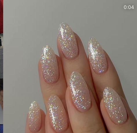 Unghie Sfumate, Sparkle Nails, Nagel Inspo, Sparkly Nails, New Year's Nails, Glitter Nail, Prom Nails, Elegant Nails, Classy Nails