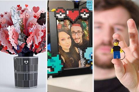 33 Of The Best Valentine's Day Gifts For Nerds 2022 Nerdy Valentines Gifts For Him, Nerd Valentine, Gifts For Gamer Boyfriend, Geek Valentine, Gifts For Nerds, Nerd Boyfriend, Nerdy Valentines, Cute Anniversary Gifts, Anniversary Diy