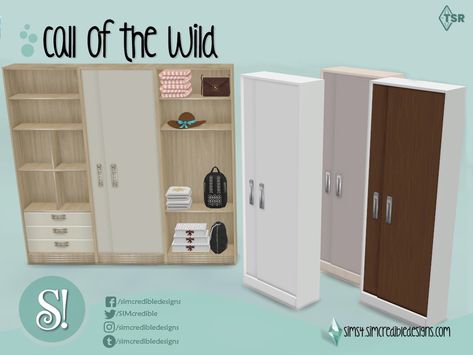 The Sims Resource - Call of the wild dresser Ts4 Cc Furniture Dresser, Dresser Cc Sims 4, Sims 4 Cc Dresser Furniture, Sims 4 Cc Sims Resource Furniture, Sims 4 Shoe Rack, Sims 4 Cc Dresser, Sims 4 Dresser, The Sims Resource Objects, Sims Decor