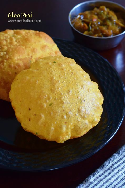 Puri Recipe, Recipe Potato, Puri Recipes, Indian Breakfast, Breakfast Dinner, Red Chili Powder, Boiled Potatoes, Recipe Notes, Latest Recipe