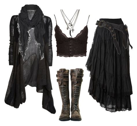 "Swamp Witch" by n-nyx ❤ liked on Polyvore featuring Edun, NLY Trend, Raxevsky, AllSaints, witch, wicca, postapocalyptic and strega Plaguecore Fashion, Allsaints Aesthetic, Dark Mori Fashion, Swamp Witch, Strega Fashion, Skirt Boots, Dark Mori, Mori Fashion, Witch Fashion