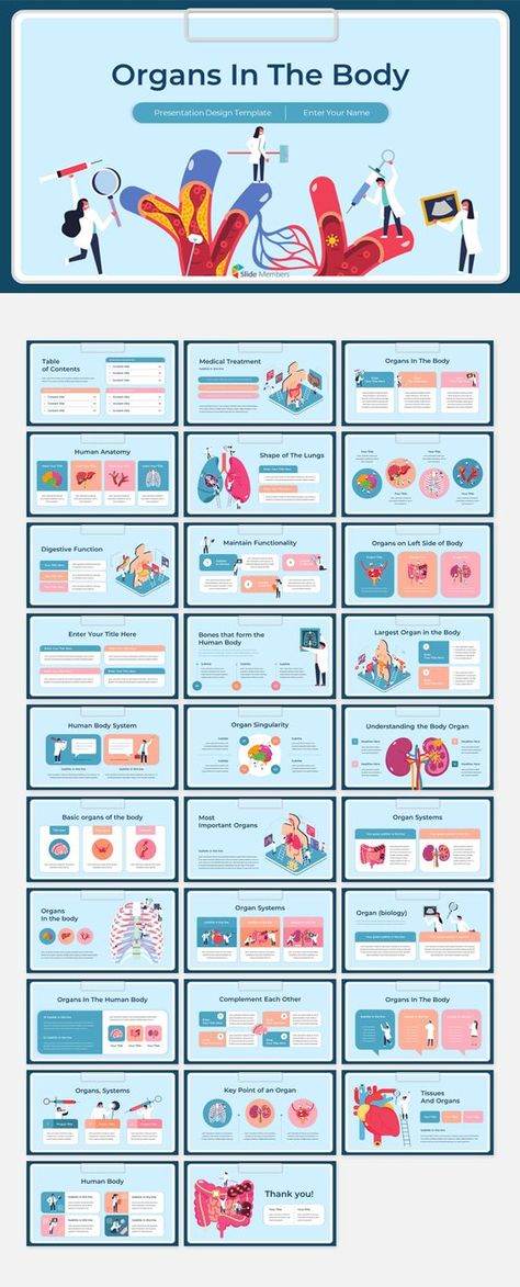 Biology Powerpoint Templates, Biology Background Powerpoint, Medical Presentation Design, Anatomy Presentation, Biology Presentation, Biology Template, Biology Powerpoint, Medical Powerpoint Templates, Organs In The Body