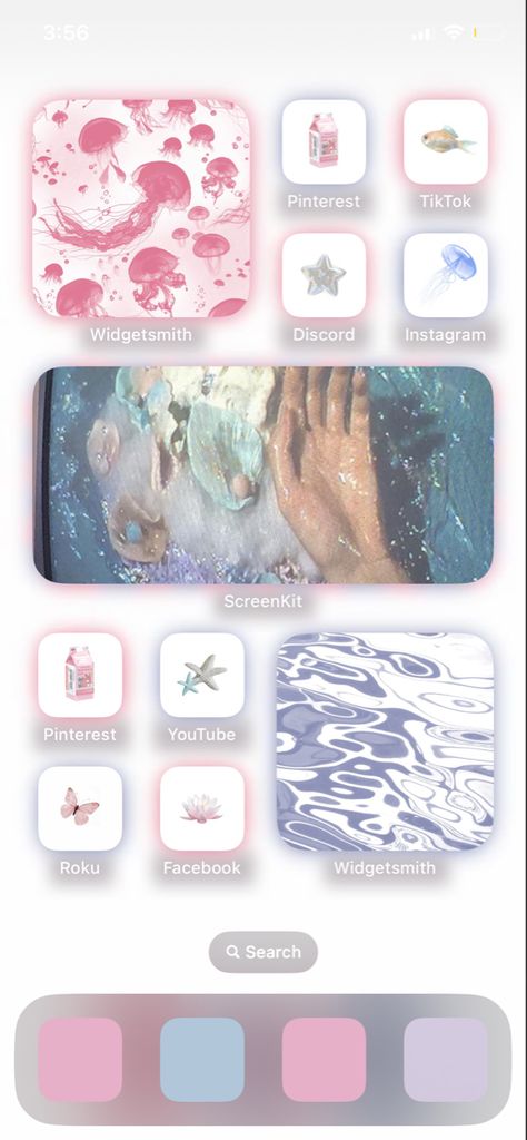 Ipad Wallpaper Ideas Ios 17, Aesthetic Phone Setup, Iphone Theme Ideas, Iphone Setup, Phone Setup, Iphone Layouts, Ios Themes, Ios Theme, Karakter Sanrio