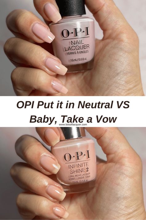 Opi Sheer Pink, Pinterest Edit, Neutral Polish, Bossy Nails, Opi Nail Polish Colors, Neutral Nail Polish, Opi Nail Colors, Vintage Nails, Modern Nails