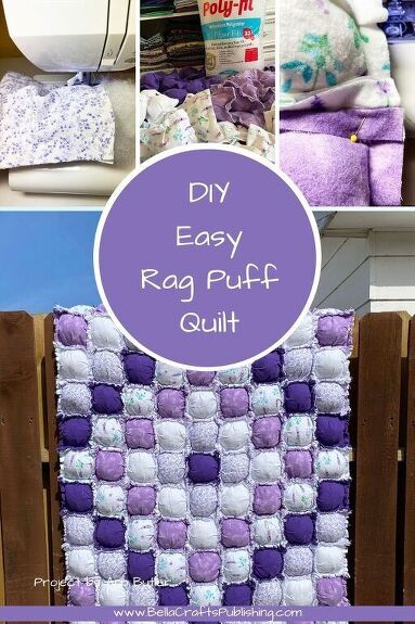 E Puffy Quilt How To Make A, Puff Quilts For Beginners, Puff Quilt Pattern, Puff Quilts, Puff Blanket, Biscuit Quilt, Puff Quilt Tutorial, Puffy Quilt, Rag Quilt Patterns