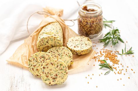 Wholegrain Mustard & Tarragon Butter — Barossa Fine Foods Tarragon Butter, Vegetarian Paleo, Grilled Pork, Fine Food, Salted Butter, Paleo Gluten Free, Seafood, Mustard, Condiments